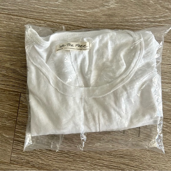 NEW Free People We the Free You Rock Top in White - Picture 2 of 8
